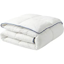 Beliani Bettdecke Entenfedern und Daunen Leicht Warm 220 x 240 cm
