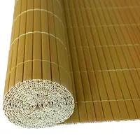 Estexo Sichtschutzmatte PVC 120 x 400 cm Beige Bambus
