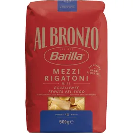 Barilla Al Bronzo Mezzi Rigatoni 500g