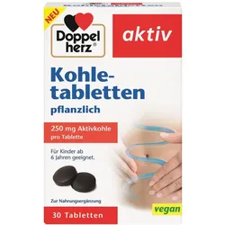 Doppelherz aktiv Kohletabletten pflanzlich