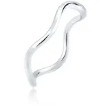 Elli Ring Wellen Minimal Geo 925 Sterling Silber
