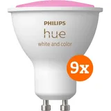 Philips Hue White & Color GU10 9er-Pack