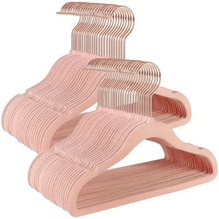Songmics Kinderkleiderbügel, 50 er Set