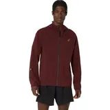 Asics Metarun Laufjacke Herren Dunkelrot S