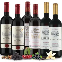 Bordeaux-Probierpaket versandkostenfrei