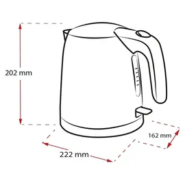 Melitta Prime Aqua Mini kupfer