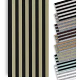 marbet design Wandpaneel, (Lamellenwand Woodline 270x30cm Akustikpaneele Holz, Holzpaneele Wand Schalldämmung Akustikwand, 1 Paneel - 0.81 qm)