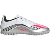 adidas F50 Messi Club TF Herren cloud white/lucid red/silver met 43 1/3
