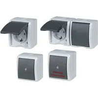 REV Ritter AquaForm 1-fach Grau 2 St.