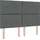 vidaXL Boxspringbett mit Matratze Dunkelgrau 140 x 190 cm Stoff