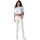 LTB Damen Jeans Molly M Super Slim Fit - Weiß - Off White W24-W34 Baumwolle Stretch, Größe:31W / 32L, Farbvariante:Off White 53296 - 31W / 32L