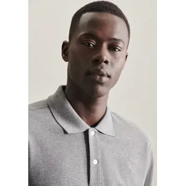 Seidensticker SEIDENSTICKER, Kragen Poloshirt slim (01.654230-0035) grau