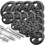 Marbo Sport Hantelstangen Tri-Grip Hantelscheiben Set 172 kg - Marbo Sport