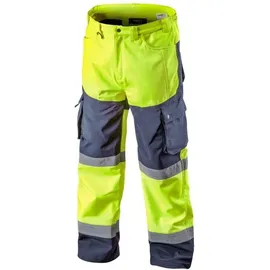 Neo Tools Softshell-warnschutzhose mit Reflektionsstreifen neongelb Xxl
