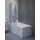 Ideal Standard Connect Air Duschwand E1137EO Glas, mit Tür, beidseitig verwendbar