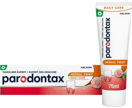 Parodontax Herbal Twist Zahnpasta Tube 75ml