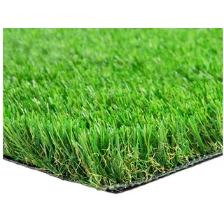 Steffensmeier Kunstrasen Michigan | Sonnenstunden: 20.000 | 32 mm | Outdoor | Meterware | wasserfest | Grün, Größe: 100x100 cm