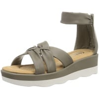 Clarks Damen Rae Sandale, Olive, 40 EU