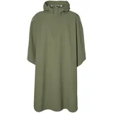 Basil Hoga Regenponcho Unisex Grün One Size