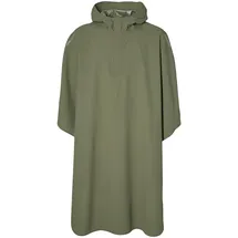 Basil Hoga Regenponcho Unisex Grün One Size