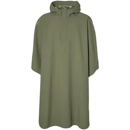 Basil Hoga Regenponcho Unisex Grün One Size