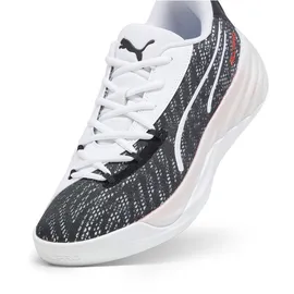 Puma All-Pro Nitro Basketballschuhe 02 - PUMA black/PUMA white/lime squeeze 42