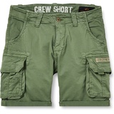 Alpha Industries Crew Short Short für Herren Vintage Green