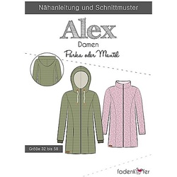 Fadenkäfer Schnitt "Parka Alex" für Damen