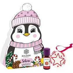 Duftset Schöne Winterzeit - Pinguin rosa Happy Christmas