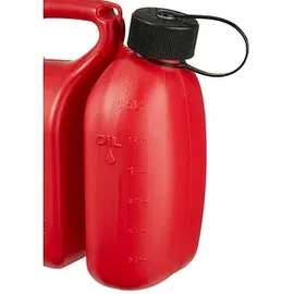 Hünersdorff Doppelkanister PROFI 3+1,5l rot HDPE L308xB145xH254mm