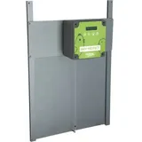 Kerbl Automatische Hühnertür Komplettset 32,5 x 58 cm Silber/Grün