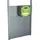 Kerbl Automatische Hühnertür Komplettset 32,5 x 58 cm Silber/Grün