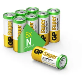 GP Super Lady (N)-Batterie Alkali-Mangan 1.5 V 8 Stück