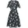 Hell Bunny Solaris Kleid Midi Schwarz XL