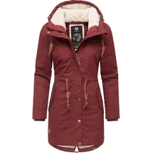 Ragwear Winterjacke "YM-Canny", Damen, Gr. M (38), orange (terra), Außenmaterial: 65% Polyester, 35% Baumwolle. Innenfutter: 100% Polyester.