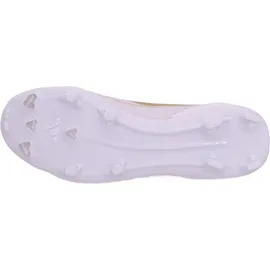 adidas F50 League Laceless FG/MG Cloud White / Gold Metallic / Cloud White 46