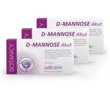 BOTANICY D-Mannose + Cranberry Akut - Bei Blasenentzündung & Harnwegsinfektion - PROCISTIN® D-Mannose-Pulver mit Cranberryextrakt - inkl. Löwenzahn, Kürbissamen, Vitamin C, L-Methionin - 36 Sticks