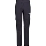 CMP Woman Pant Zip OFF antracite-stone 46