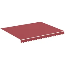vidaXL Markisenbespannung 3 x 2,5 m rot