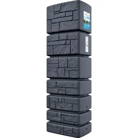 Prosperplast Tower Stone Regentonne 350 l anthrazit