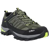 CMP Rigel Low WP Herren Jungle/Yellow Fluo 45