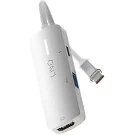 Linq 3in1 USB-C Multiport Hub - Space Grey-White