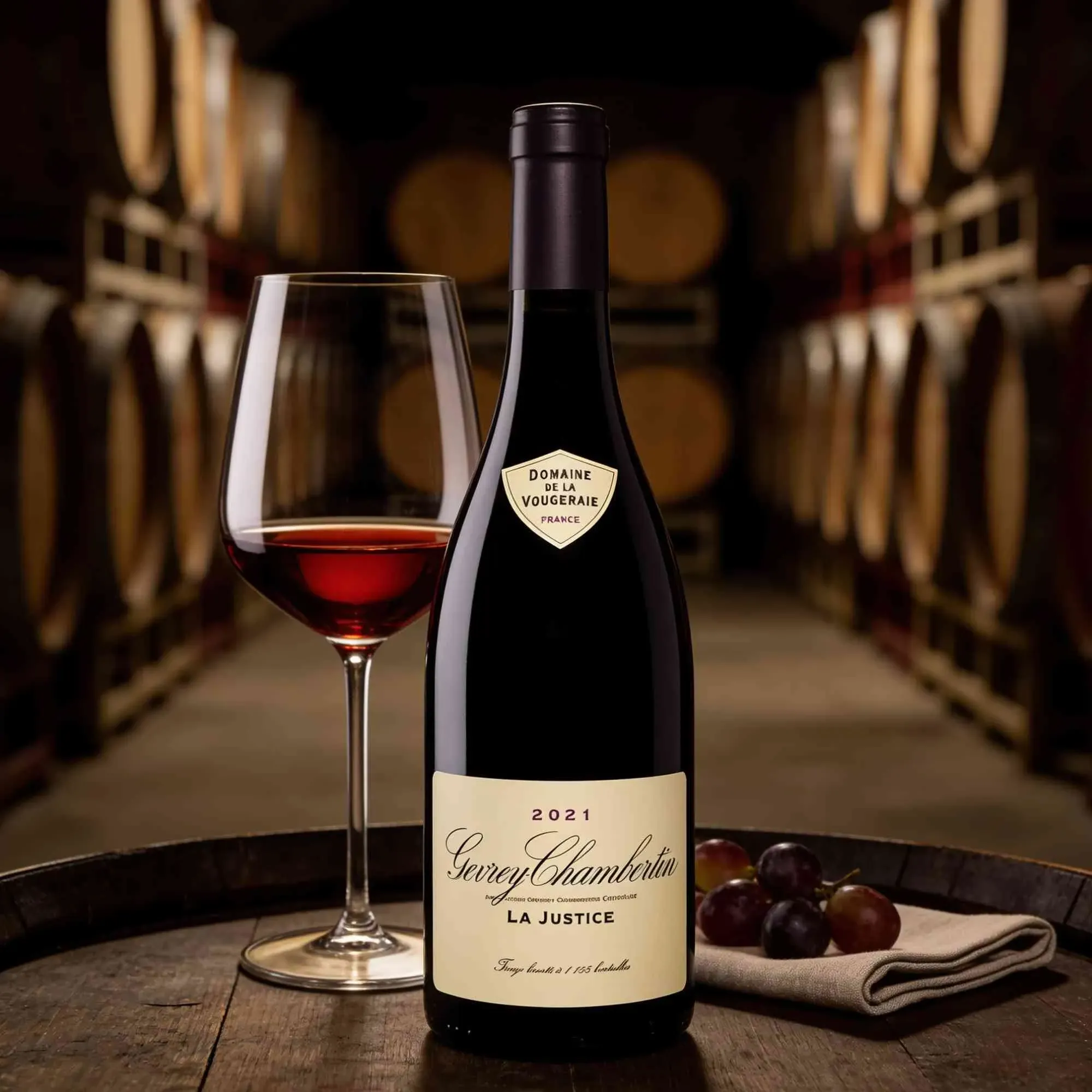 Domaine de la Vougeraie 2022 Domaine de la Vougeraie Gevrey-Chambertin La Justice 2022 Pinot Noir Frankreich