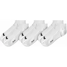 Erima 3er Pack Füßlinge Weiß 31-34
