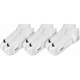 Erima 3er Pack Füßlinge Weiß 31-34
