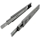 SO-Tech - Vollauszug belastbar bis 35 Kg Länge 250 mm mit Selbsteinzug Teleskopauszug Schubladenauszug Schubladenschiene Kv2 von