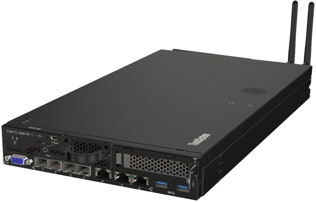 Lenovo ThinkSystem SE350 7D1X - Desktop Mounting - Server - Rack-Montage - 1U - 1-Weg