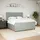 vidaXL Boxspringbett 180 x 200 cm Hellgrau
