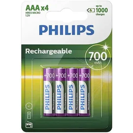 Philips HR03 Micro (AAA)-Akku NiMH 700 mAh 4 St.