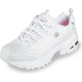 SKECHERS D'Lites - Fresh Start white/silver 38